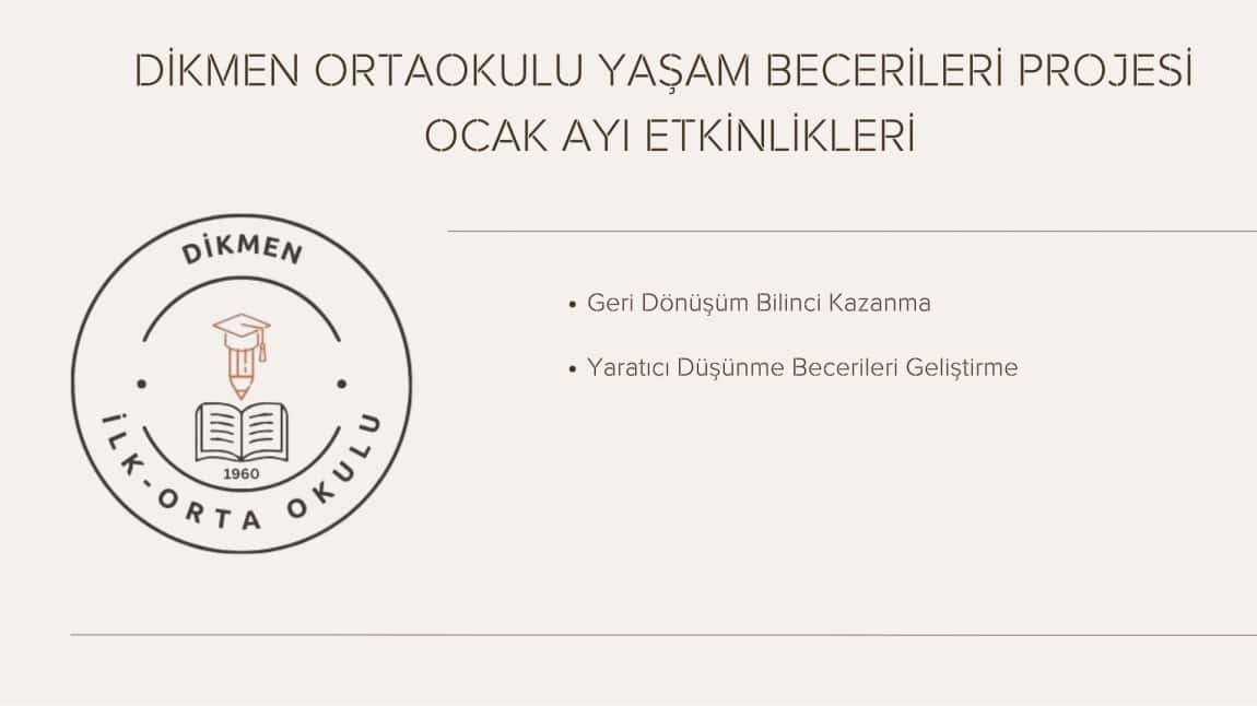 OCAK AYI YAŞAM BECERİLERİ ETKİNLİKLERİ